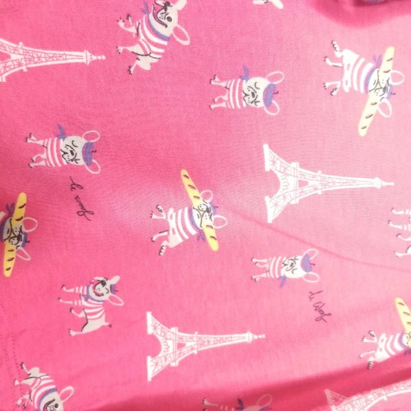 Nite Nite by Munki Munki French Bull Dog PJ Shorts - Picture 3 of 6